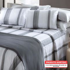 Jogo de Cama Casal em Algodão Attuale 150 Fios com 4 Peças Sortimento 7 CORTTEX / REF. 700238-26-3931