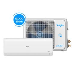 Ar Condicionado Split Evaporadora e Condensadora 12000 BTUss Inverter Eco II com WI-FI Integrado ELGIN / REF. 45HJFE12C2CC/45HJFI12C2WC