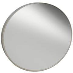 Espelho 39,5cm Redondo com Moldura Silver CRIS METAL / REF. 1508-3