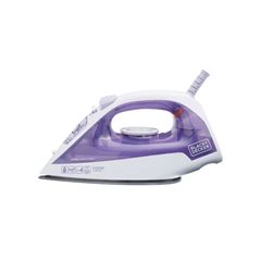 Ferro de Passar 220v à Vapor e Seco com Base Antiaderente Roxo BLACK E DECKER / REF. FX1050-B2