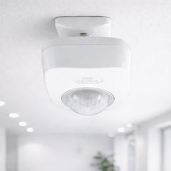 Sensor de Presença Teto 360° Articulável Smart X-Control 2.0 Branco EXATRON / REF. LESTFQXC2BC