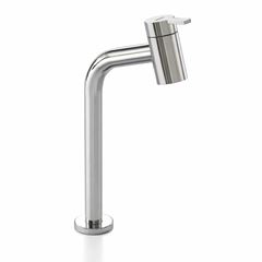 Torneira para Lavatório em Metal de Mesa com Bica Alta Select Ref G Cromada QUALIZ / REF. 96575
