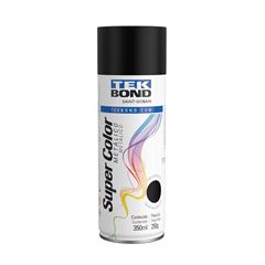 Tinta Spray Metálica 350ml Preto TEKBOND / REF. 69957327155