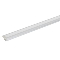 Perfil em Alumínio de Embutir Pop para Fita LED 2 Metros Prata GAYA / REF. 7380
