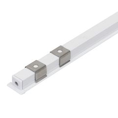 Perfil em Alumínio de Embutir 8mm Baby para Fita LED 3 Metros Branco GAYA / REF. 1270