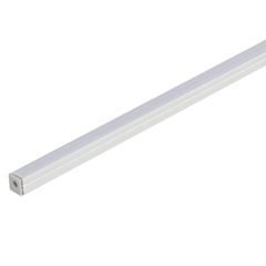 Perfil em Alumínio de Soprepor 8mm Baby para Fita LED 2 Metros Branco GAYA / REF. 1267