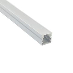 Perfil em Alumínio de Sobrepor 8mm Baby para Fita LED 3 Metros Branco GAYA / REF. 1271