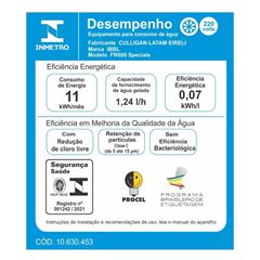Purificador de Água Viváx Branco IBBL / REF. 77010001