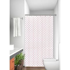 Cortina para Box em Vinil 1,38x1,98m com Gancho Luxo Sortida VIDA PRÁTIKA / REF. 2728