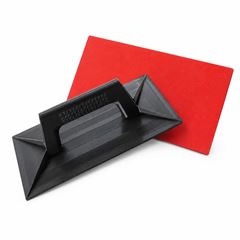 Desempenadeira Plástica 17x30cm com Borracha Preta DIMAX / REF. 2991038