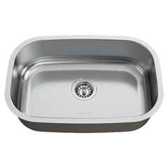 Cuba de Embutir Inox Polida 46x30x11 Retangular Ideal GHEL PLUS / REF. 10.02.10131