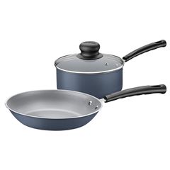 Kit de Panela e Frigideira em Alumínio Versalhes Azul TRAMONTINA / REF. 20689/189