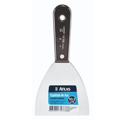 Espátula em Aço 10cm com Cabo Plástico - Ref.6255/16 - PINCÉIS ATLAS 