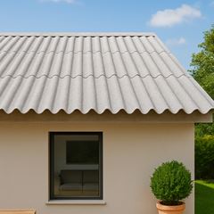 Telha CRFS 1,10x2,44 Residencial 5mm BRASILIT / REF. 222152445