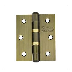 Dobradiça Aço 3x2.1/2 Com Rolamento Cartela Com 3 891 Ferro Zincado Oxidado Envernizado - Ref.95144 - SILVANA