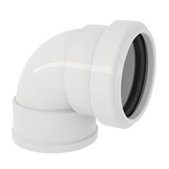 Joelho Esgoto PVC 40x38mm 90g Anel - Ref.27560431 - TIGRE 