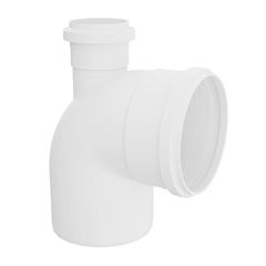Joelho Esgoto PVC 100x50mm 90g Com Visita - Ref.26257468 - TIGRE 