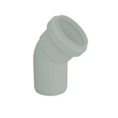Joelho de Esgoto PVC 75mm 45 Graus Serie R - Ref. 26751489 - TIGRE