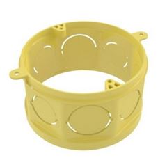 Prolongador 4x4 para Caixa Octogonal Pvc Amarelo Tigreflex - Ref. 33043201 - TIGRE 