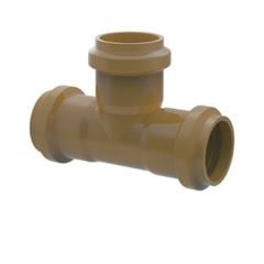 Tê PVC DN75mm DE85mm PBA JE BBB - Ref. 23340852 - TIGRE