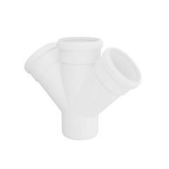 Junção Dupla de Esgoto PVC 100x100mm - Ref. 26288290 - TIGRE