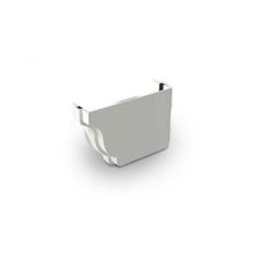 Cabeceira Direita PVC 132mm Aquapluv Style Branco - Ref. 32068928 - TIGRE