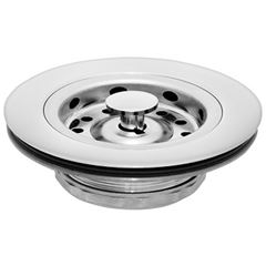 Válvula para Pia Americana em Metal 41/2x11/2 1612 Cromado - Ref. 40205610 - SIGMA