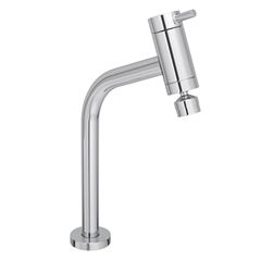 Torneira para Cozinha em Metal de Mesa Bica Móvel com Arejador Link Cromado - Ref. 1167.C.LNK - DECA