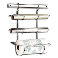 Suporte de Aço para Papel Toalha Alumínio e Pvc Top Pratic BRINOX / REF. 2200/001