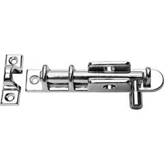 Ferrolho Latão 9cm Naval 520 Cartela com 1 Niquelado - Ref.97674 - SILVANA 