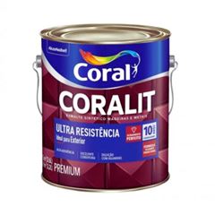 Tinta Esmalte Sintético Alto Brilho Coralit Ultra Resistência 3,6L Verde Folha CORAL / REF. 5202735