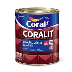 Tinta Esmalte Sintético Alto Brilho Coralit Ultra Resistência 900ml Tabaco CORAL / REF. 5202758