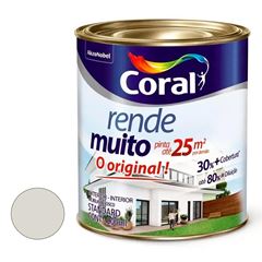 Tinta Acrílica Fosca Rende Muito Branco Gelo 900ml - Ref. 5202150 - CORAL