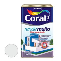 Tinta Acrílica Fosca 18 Litros Rende Muito Branco CORAL / REF. 5202145