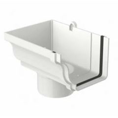 Bocal Circular Esquerdo PVC 132x89mm Aquapluv Style Branco - Ref. 32029647 - TIGRE