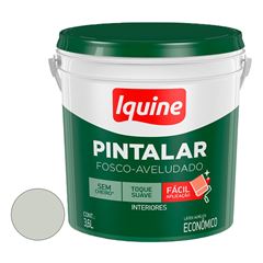 Tinta Vinil 3,6L Acrílica Fosco Aveludado Pintalar Branco Gelo IQUINE / REF.79300301