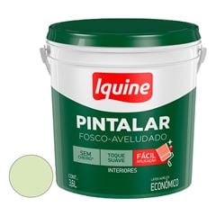 Tinta Vinil Acrílica Fosco Aveludado 3,6 litros Pintalar Palha IQUINE / REF.79301401