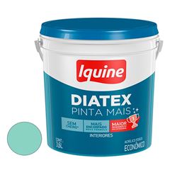 Tinta Acrílica Diatex Pinta Mais 3,6 Litros Verde Piscina IQUINE / REF.50308301