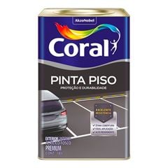 Tinta Acrílica Fosca Pinta Piso 18L Amarelo Demarcação CORAL / REF. 5202467