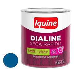 Tinta Esmalte 112,5ml Dialine Seca Rápido Azul França IQUINE / REF.62204932R
