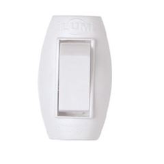 Interruptor 1 Tecla Cordão Abajur 6A Branco - Ref.1647 - ILUMI
