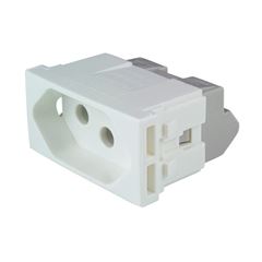 Módulo de Tomada 2P + T 20A Plus Branco PIAL / REF. 615060