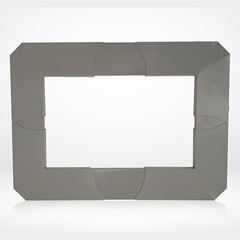 Moldura para Ar Condicionado de Janela de 5.600 até 30.000 BTUs Cinza MOLDUFLEX / REF. 1002