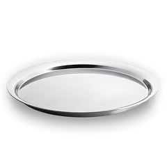 Bandeja Inox 40cm Redonda Arienzo - Ref.1681/040 - BRINOX