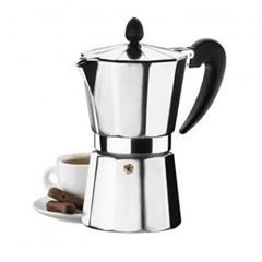 Cafeteira de Alumínio 450ml 9 Xícaras Verona - Ref.2182/102 -  BRINOX