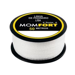 Linha Nylon 0,8mmx50m Pedreiro Lisa - Ref.606005 - MOMFORT