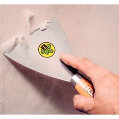 Espátula Rígida Em Aço Com Cabo De Madeira 6cm TRAMONTINA / REF. 77394/065