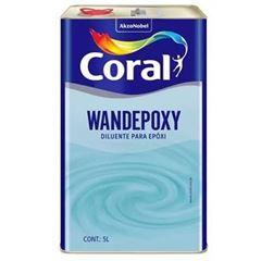 Diluente para Epóxi Wandepoxy 5L CORAL / REF. 5202567