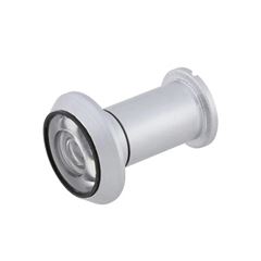 Olho Mágico Zamac 25/42mm 180 graus Cromado Fosco - Ref. 8267 - BEMFIXA