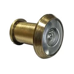Olho Mágico Zamac 25 42mm 180 graus Ouro Velho - Ref. 8269 - BEMFIXA